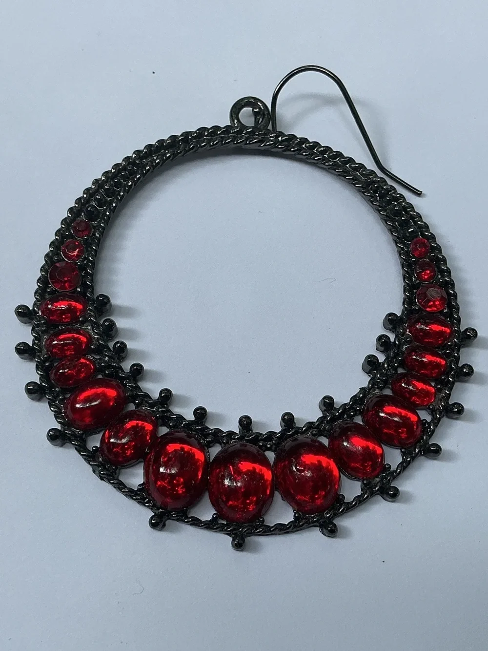 Vintage Red Earrings